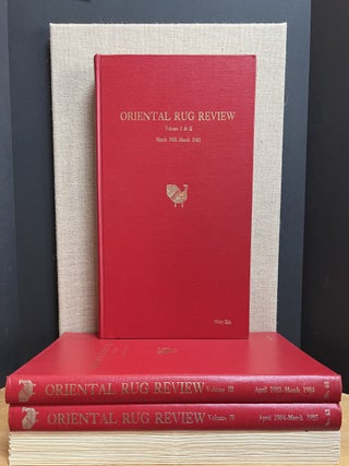 Item #901500 Oriental Rug Review March 1981 - June 1987 (75 Issues). Oriental Rug Review
