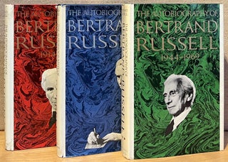 Item #901551 The Autobiography of Bertrand Russell (3 Volume Set). Bertrand Russell