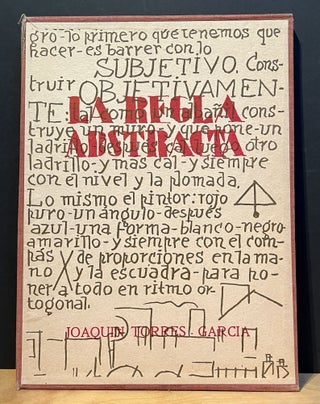 La Regla Abstracta (The Abstract Rule. Joaquin Torres Garcia.