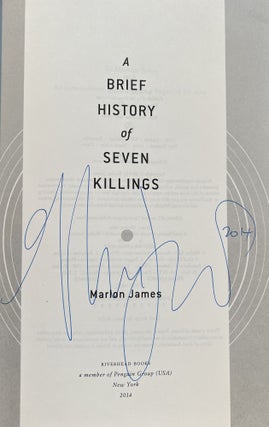 A Brief History of Seven Killings (Signed)