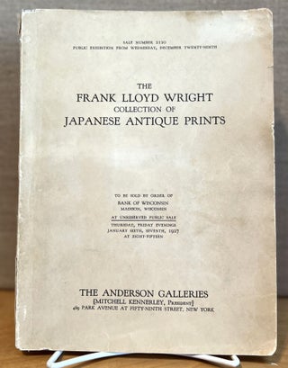 Item #901607 The Frank Lloyd Wright Collection of Japanese Antique Prints. Frank Lloyd Wright,...