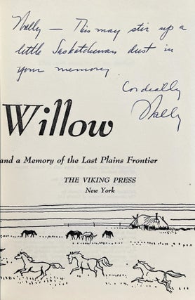Wolf Willow: A History, A Story, and a Memory of the Last Plains Frontier (Signed)