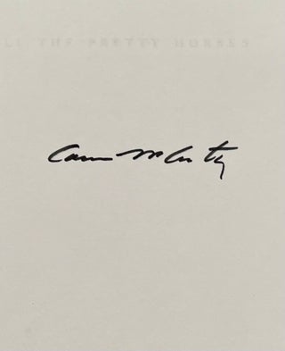 All the Pretty Horses (Signed)