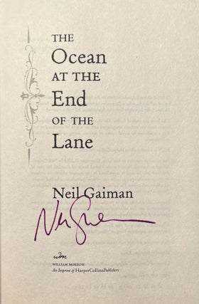 The Ocean at the End of the Lane (Signed)