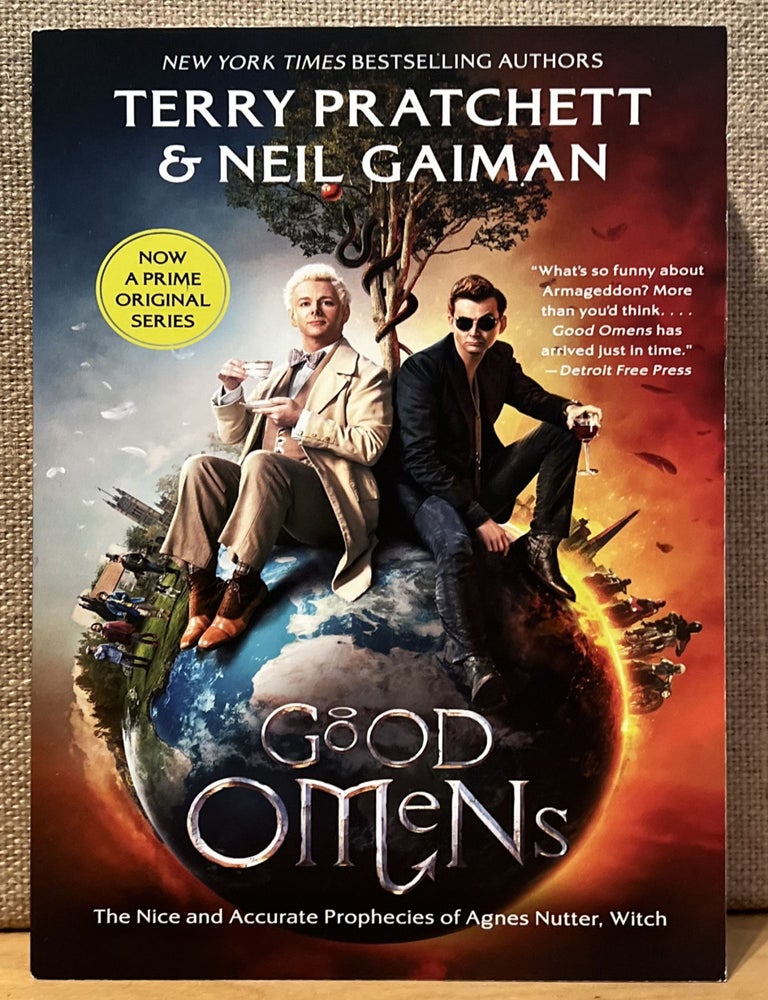 Good Omens The Nice And Accurate Prophecies Of Agnes Nutter Witch Signed Neil Gaiman Terry 9830