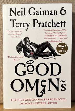 Item #901658 Good Omens: The Nice and Accurate Prophecies of Agnes Nutter, Witch (Signed). Neil...