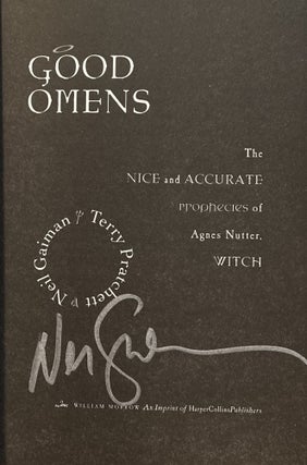 Good Omens: The Nice and Accurate Prophecies of Agnes Nutter, Witch (Signed)