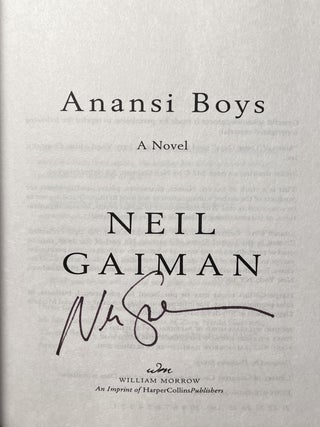 Anansi Boys (Signed)