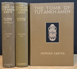 The Tomb of Tut-Ankh-Amen Discovered by the Late Earl of Carnarvon & Howard Carter - Volumes. Howard Carter, Volumes I. -.