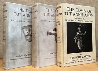 The Tomb of Tut-Ankh-Amen Discovered by the Late Earl of Carnarvon & Howard Carter - Volumes I - III (3 Volume Set)