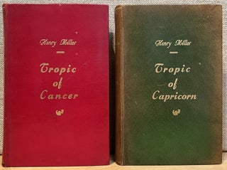 Item #901677 Tropic of Cancer & Tropic of Capricorn - Two Volume Set. Henry Miller
