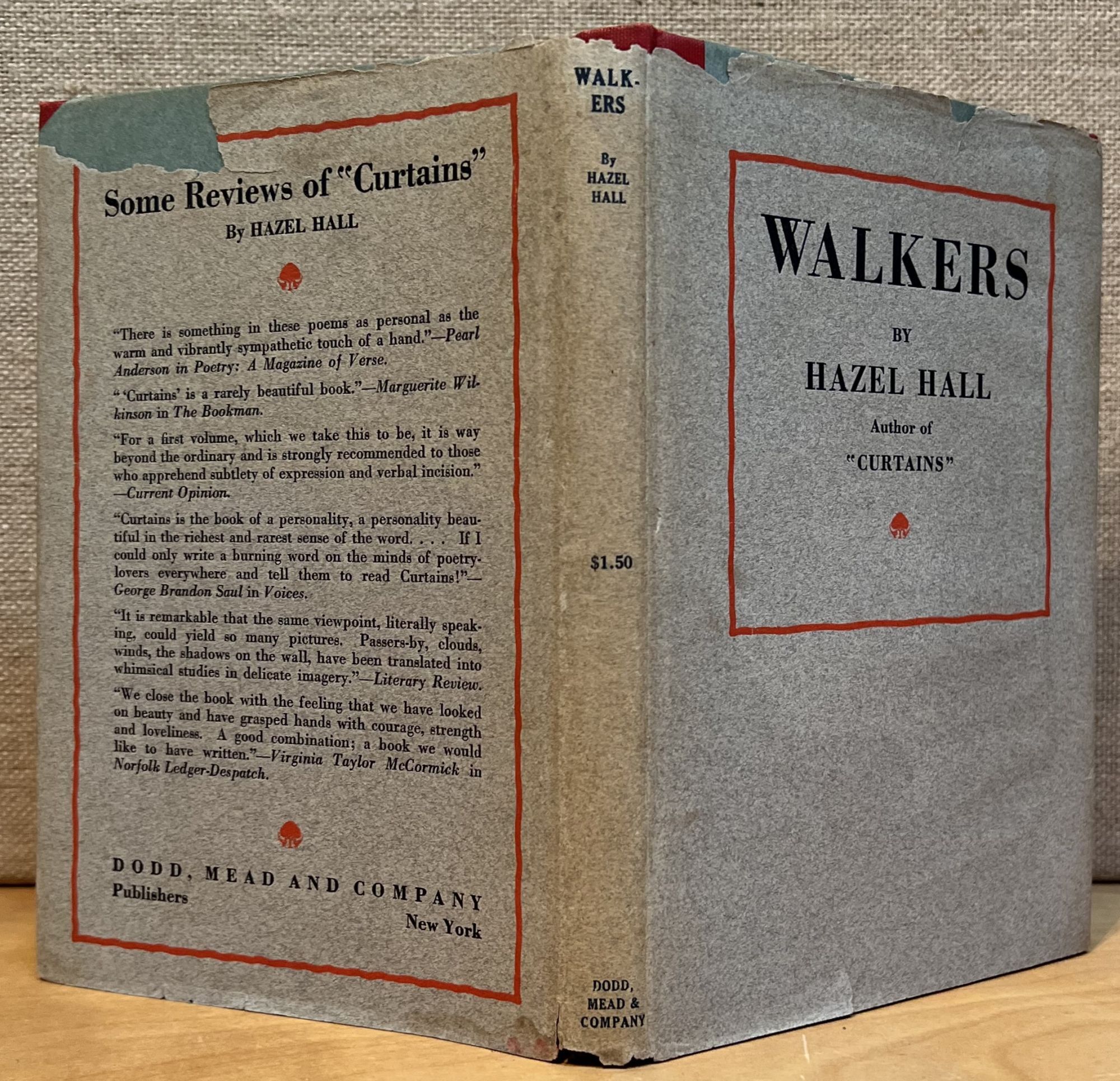 Walkers | Hazel Hall | First Edition