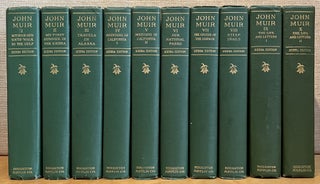 Item #901751 The Writings of John Muir Sierra Edition - Ten Volume Set. John Muir