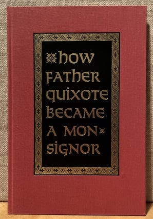 Item #901819 How Father Quixote Became a Monsignor (Signed). Graham Greene