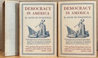 Item #901891 Democracy in America - 2 Volume Set. Alexis De Tocqueville
