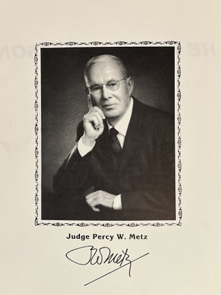 He Wore A Stetson: The Story of Judge Percy W. Metz