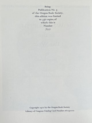 A Down-Easter in the Far West: The Reminiscence of James Neall in Oregon & California 1845-50 (Signed)