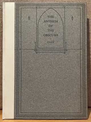 Item #901975 Elegy Written in a Country Churchyard. Critique, Comment, Thomas Gray, David Anderson