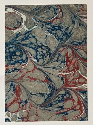 The Principal Antique Patterns of Marbled Paper Made and Described by Anne Chambers
