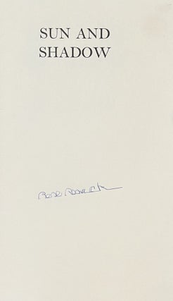 Sun and Shadow: The Autobiography of a Woman Who Cleared a Pathway to the Seeing World for the Blind (Signed)