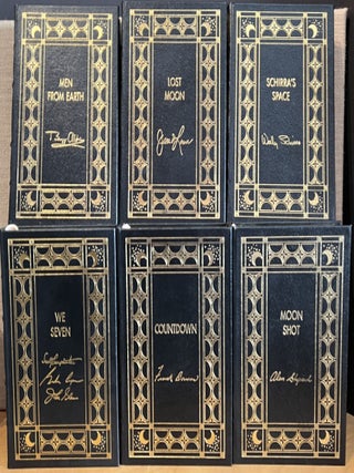 Astronauts Library (6 Volume Set): Men From Earth; Countdown; Lost Moon; We Seven; Schirra's Space; Moon Shot