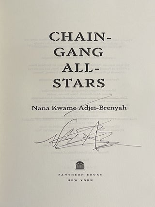 Chain Gang All-Stars (Signed by the Author)