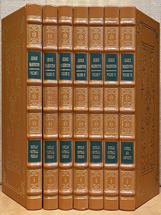 Item #902339 George Washington: A Biography - Seven Volume Set. Douglas Southall Freeman, John...