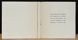 Flaubert's ABC: Thirty-Five of the Nine-Hundred-Odd Entries in the Dictionnaire des Idees Recues