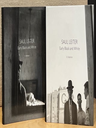 Item #902378 Saul Leiter: Early Black and White. In Two Volumes: I: Interior & II: Exterior. Saul...