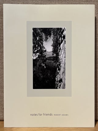 Item #902398 Notes for Friends: Along Colorado Roads. Robert Adams