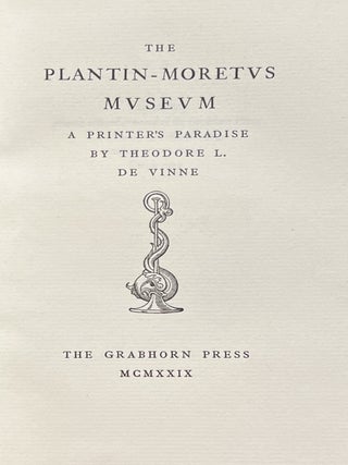 The Plantin-Moretus Museum