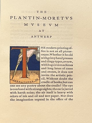 The Plantin-Moretus Museum