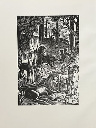 The Creation: Lines from the Old Testament and from Paradise Lost by John Milton as told to Adam by the Archangel Raphael (Signed)