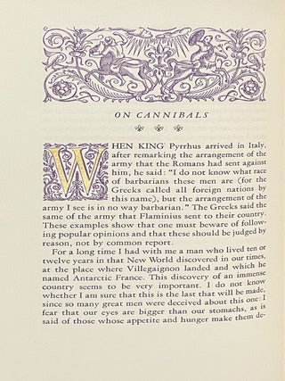Essays of Montaigne