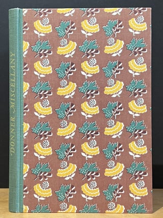Item #902491 Donner Miscellany: 41 Diaries and Documents. Carroll D. Hall