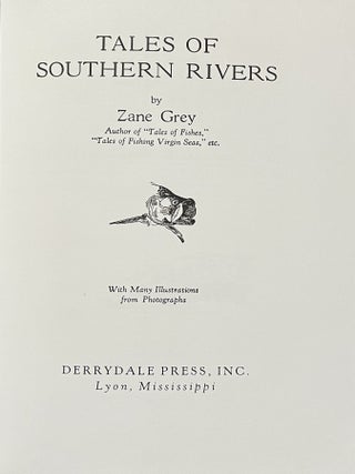 Tales of Southern Rivers (Signed)