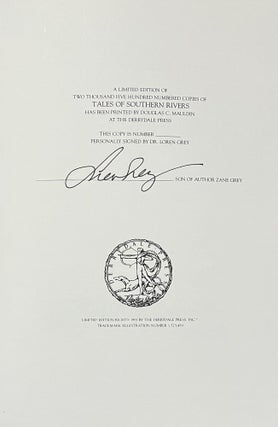 Tales of Southern Rivers (Signed)
