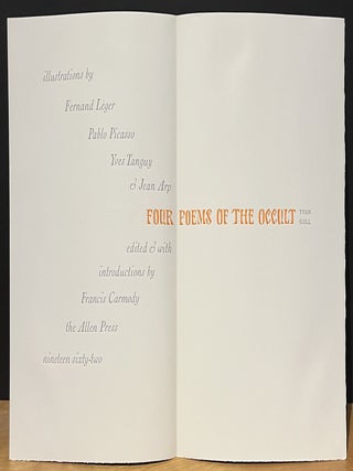 Four Poems of the Occult