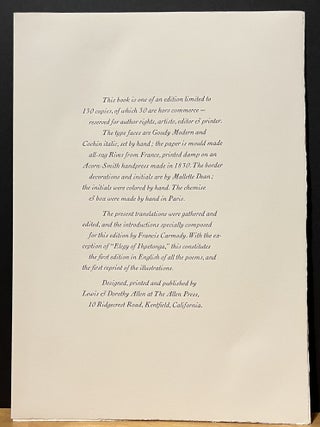 Four Poems of the Occult