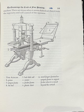 Printing with the Handpress; Herewith a Definitive Manual by Lewis M. Allen to Encourage Fine Printing through Hand-craftsmanship