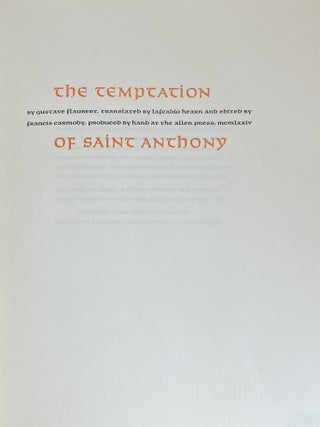 The Temptation of Saint Anthony