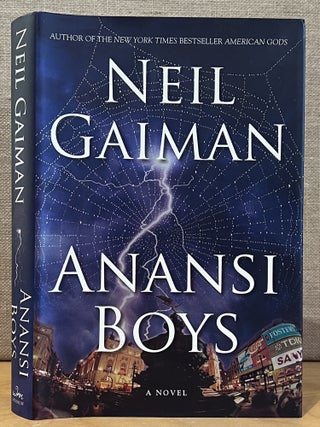 Item #902618 Anansi Boys (Signed). Neil Gaiman