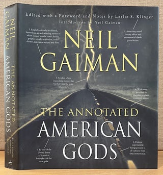 Item #902622 The Annotated American Gods. Foreword, Notes, Neil Gaiman, Leslie Klinger