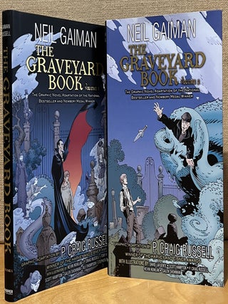 Item #902636 The Graveyard Book Graphic Novel: Volume 1 & Volume 2 - Two Volume Set. Neil Gaiman,...
