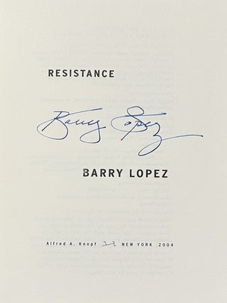 Resistance (Signed by the author)