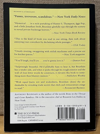 Kitchen Confidential: Adventures in the Culinary Underbelly (Signed)