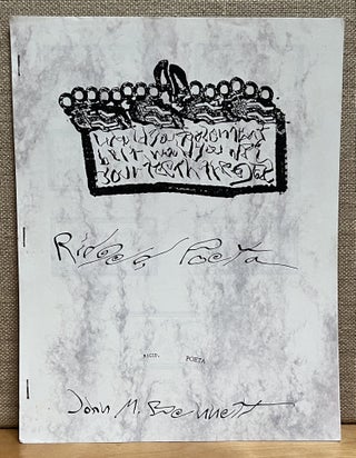 Item #902764 Rigid Poeta. John M. Bennett