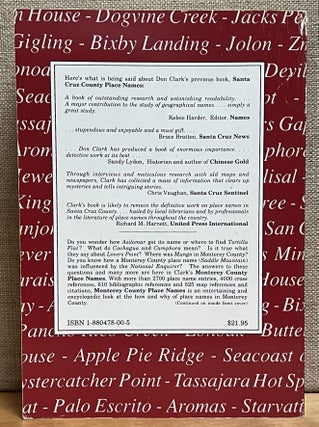 Monterey County Place Names: A Geographical Dictionary