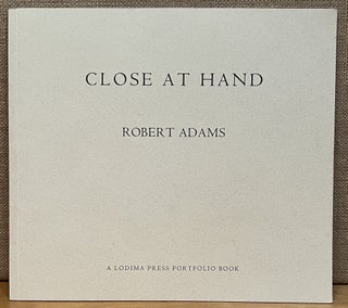 Item #902802 Close at Hand. Robert Adams